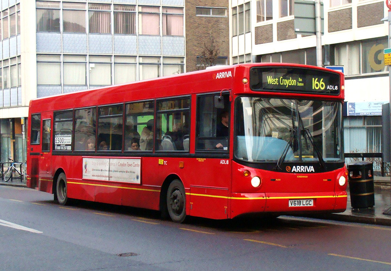 London Bus Routes | Route 166: Epsom Hospital/Banstead - West Croydon