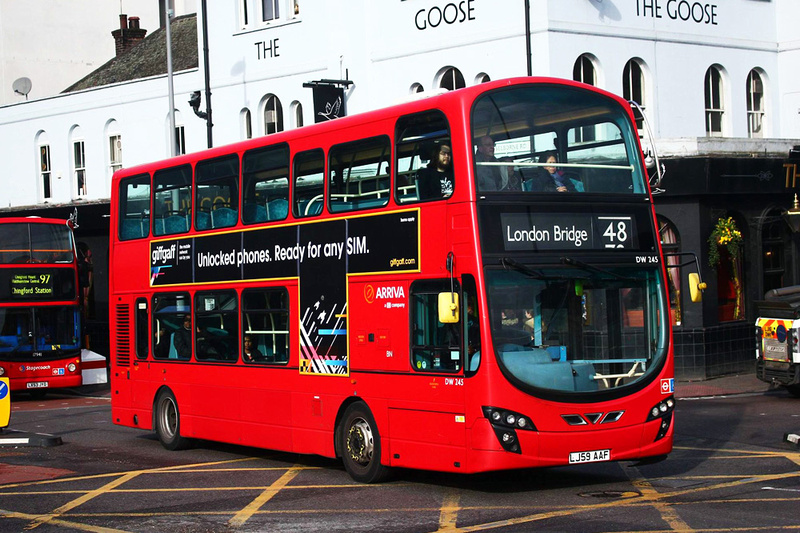 London Bus Routes Route 48 London Bridge Walthamstow Central