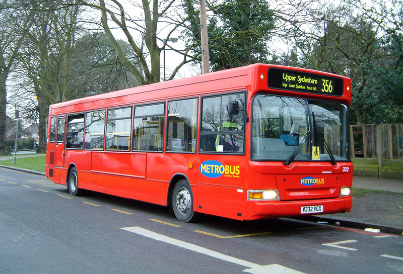 London Bus Routes | Route 356: Shirley - Upper Sydenham