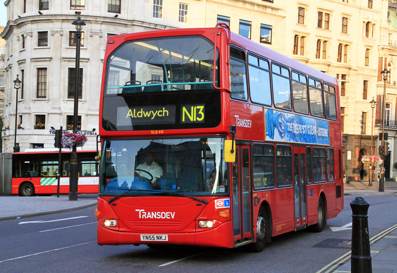 London Bus Routes Route N13 Aldwych North Finchley Withdrawn