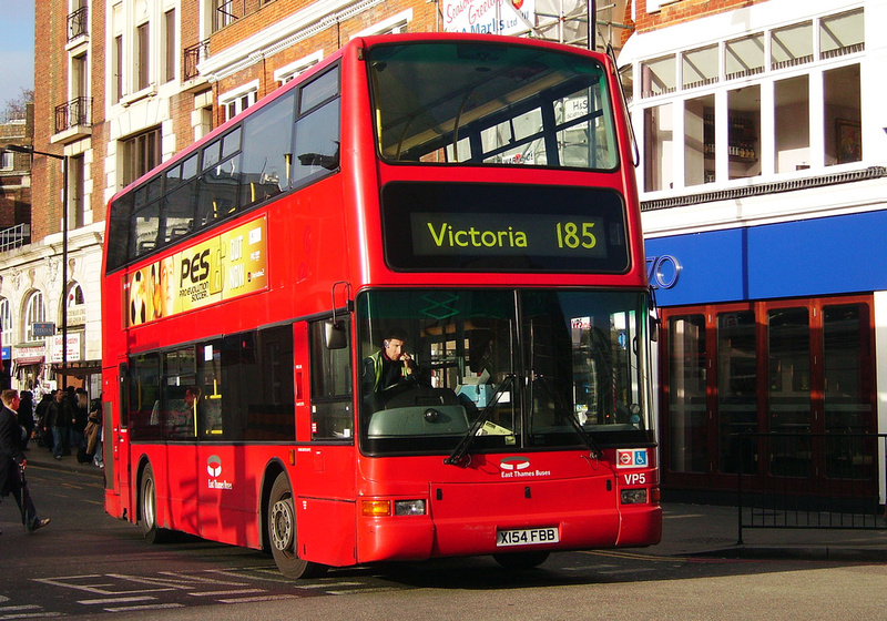 London Bus Routes | Route 185: Lewisham Station - Victoria | Route 185 ...