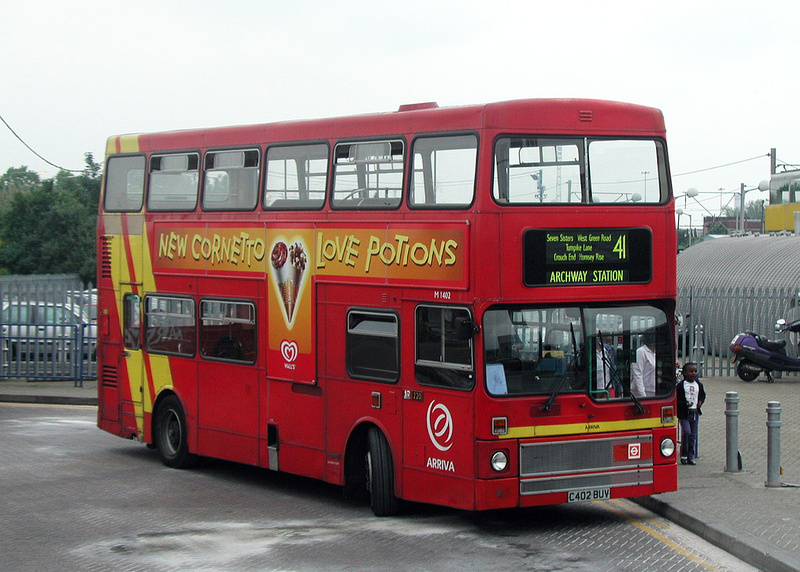 London Bus Routes Route 41 Archway Tottenham Hale