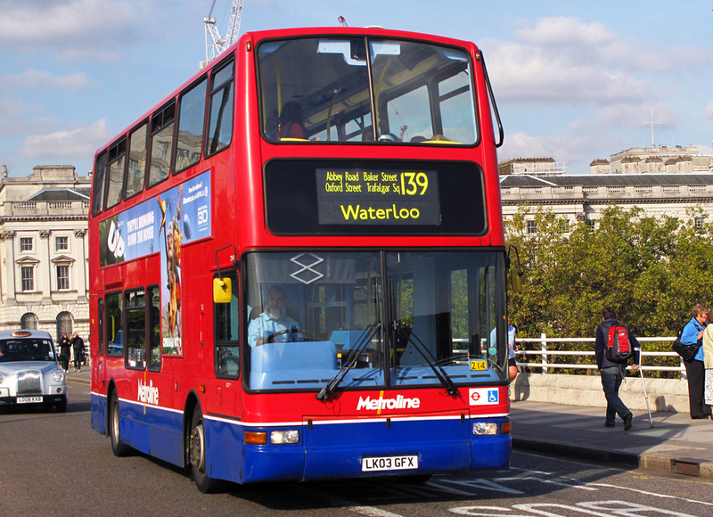 London Bus Routes | Route 139: Golders Green - Waterloo | Route 139 ...