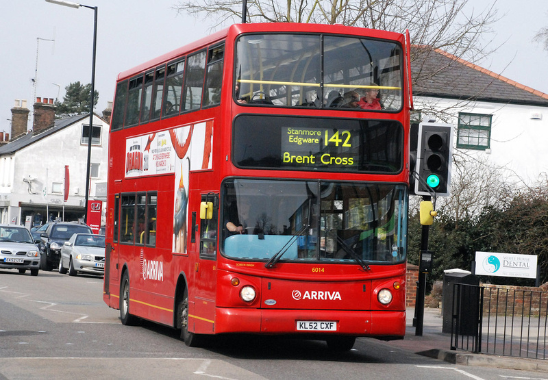 London Bus Routes | Route 142: Brent Cross - Watford Junction