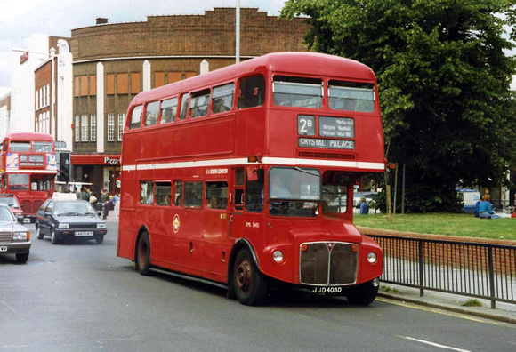 London Bus Routes | Route 2B: Baker Street Station - Crystal Palace ...