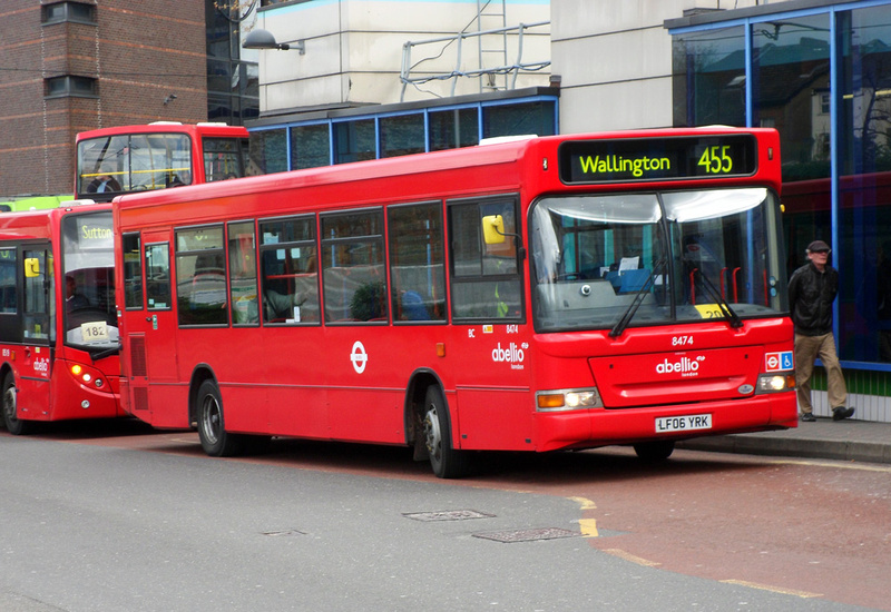 London Bus Routes | Route 455: Purley, Old Lodge Lane - Wallington Station