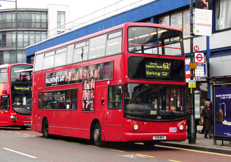 London Bus Routes | Route 62: Barking, Gascoigne Estate - Marks Gate