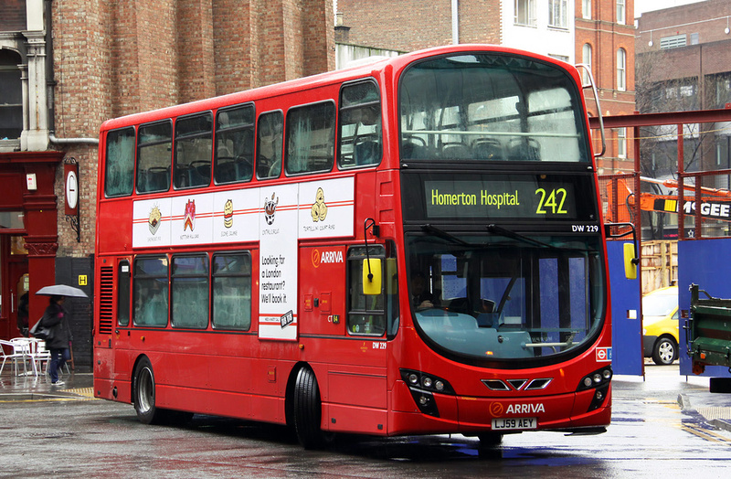 London Bus Routes | Route 242: Homerton Hospital - St. Paul's