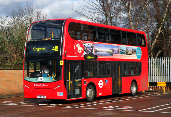 London Bus Routes | Route 418: Epsom - Kingston | Route 418, Quality ...