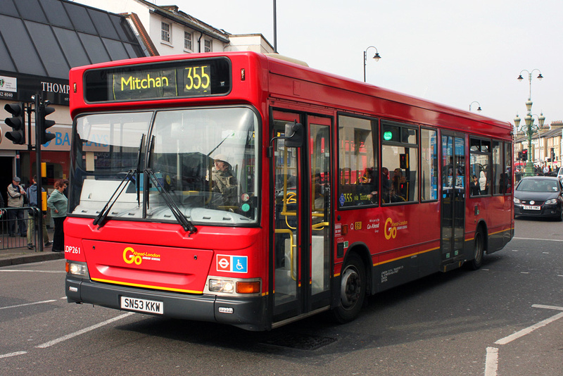 London Bus Routes | Route 355: Brixton - Mitcham