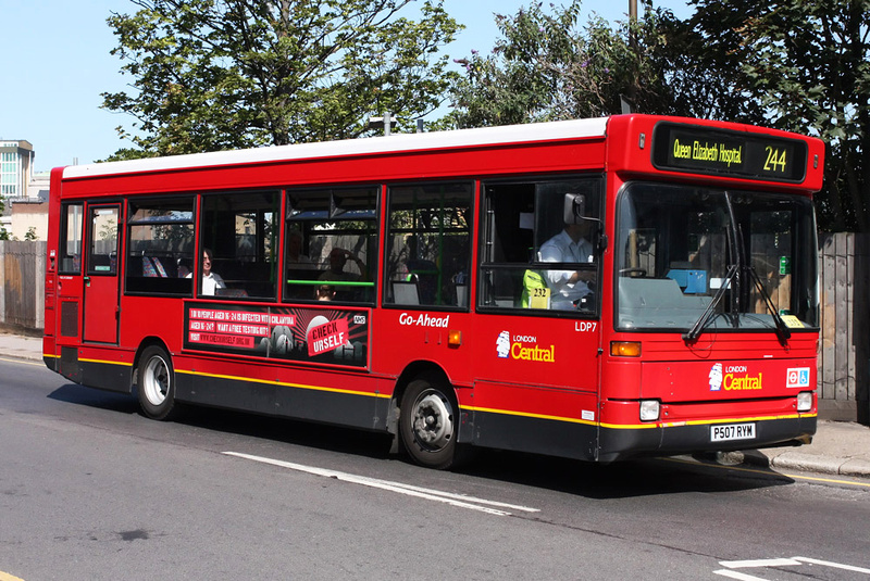 London Bus Routes | Route 244: Abbey Wood - Queen Elizabeth Hospital