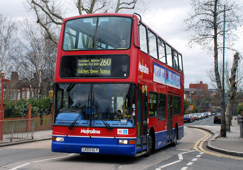 London Bus Routes | Route 260: Golders Green - White City