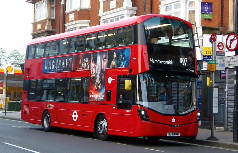 London Bus Routes | Route N97: Hammersmith - Trafalgar Square