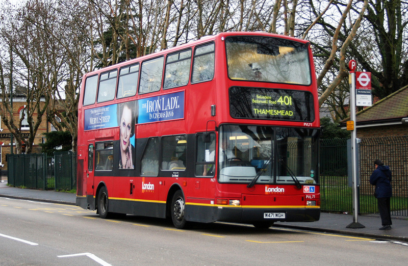 London Bus Routes | Route 401: Bexleyheath, Shopping Centre - Thamesmead