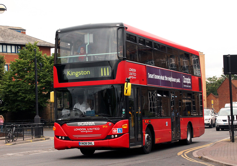 London Bus Routes | Route 111: Heathrow Central - Kingston | Route 111 ...