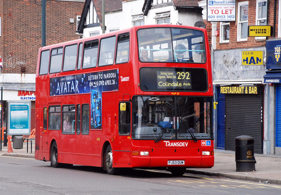 London Bus Routes | Route 292: Borehamwood, Rossington Avenue ...