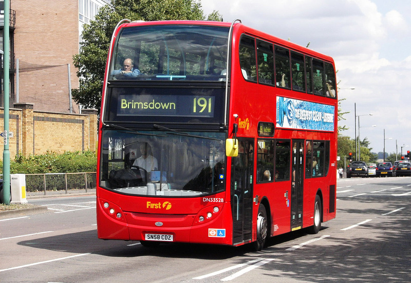 London Bus Routes | Route 191: Brimsdown - Edmonton Green