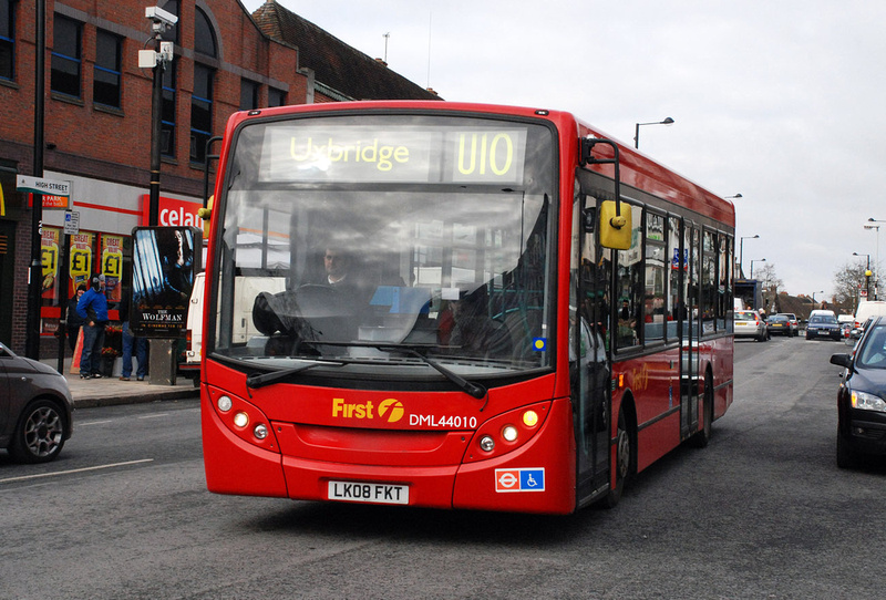 London Bus Routes | Route U10: Ruislip, Heathfield Rise - Uxbridge