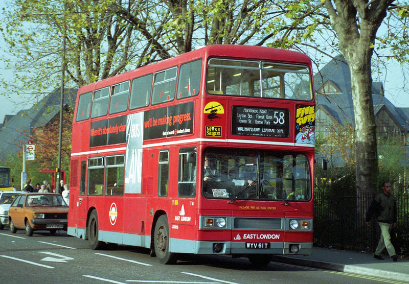 London Bus Routes Route 58 East Ham Central Park Walthamstow Central   P588758403 4 