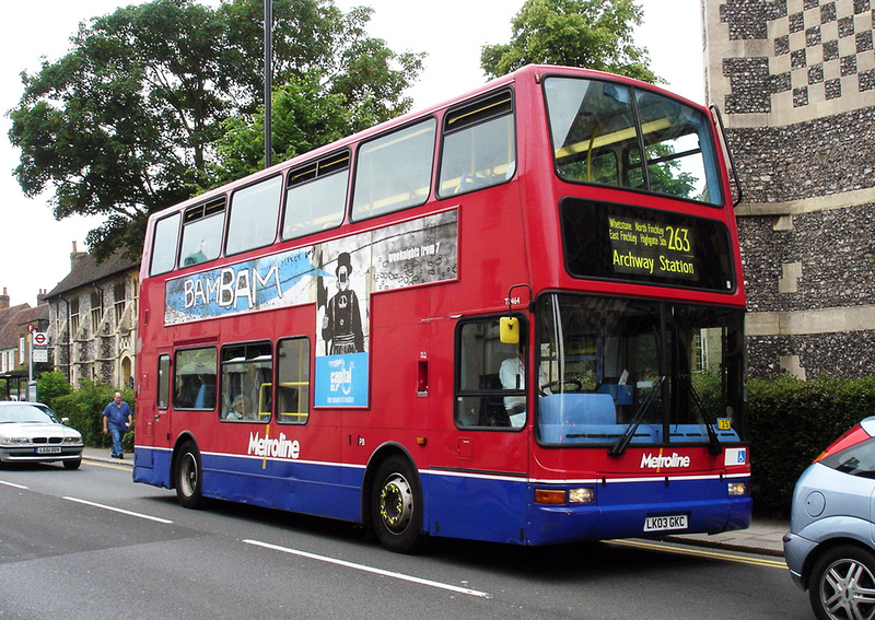 London Bus Routes | Route 263: Barnet Hospital - Highbury Barn | Route ...