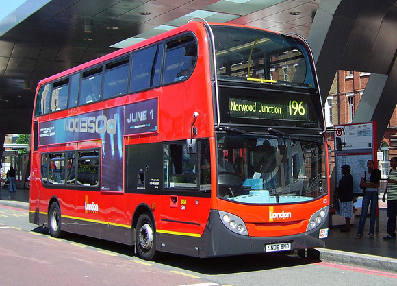 London Bus Routes | Route 196: Elephant & Castle - Norwood Junction ...