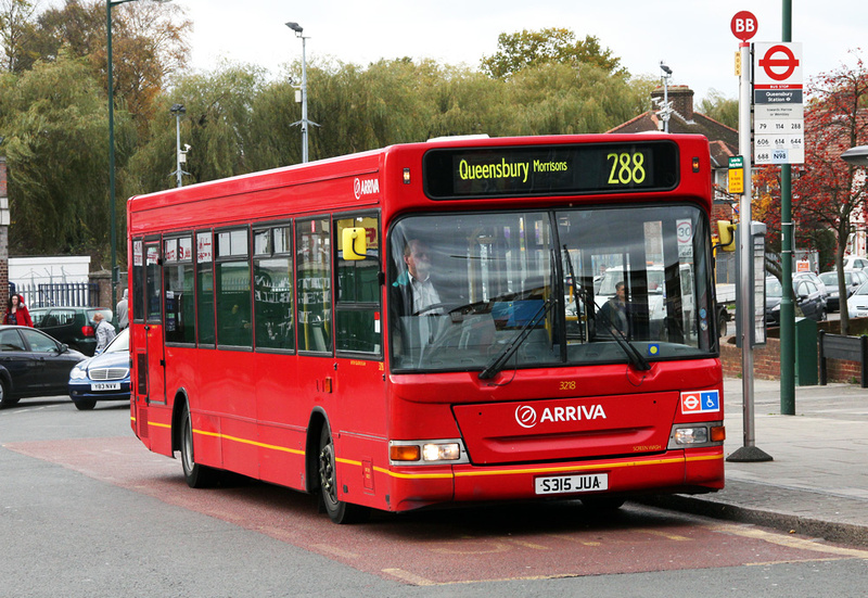 London Bus Routes | Route 288: Broadfields Estate - Queensbury ...