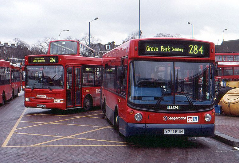 London Bus Routes Route 284 Grove Park Cemetery Lewisham Station