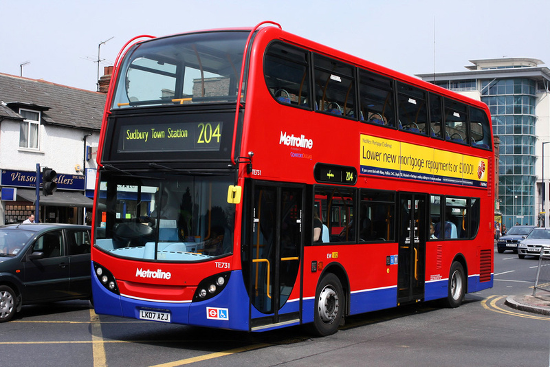 London Bus Routes | Route 204: Edgware - Sudbury Town