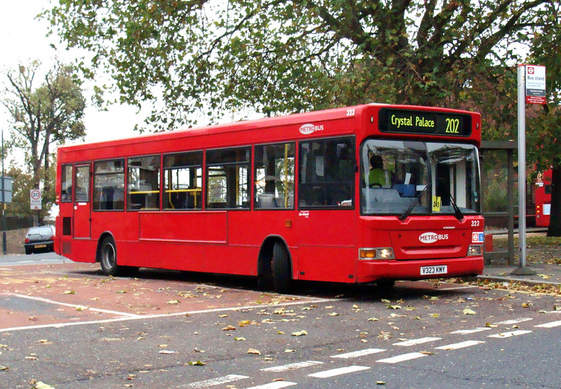 London Bus Routes Route 202 Blackheath, Royal Standard Crystal Palace