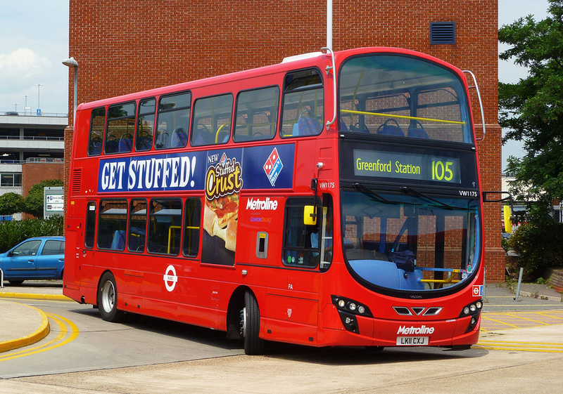 London Bus Routes | Route 105: Greenford Station - Heathrow Central ...