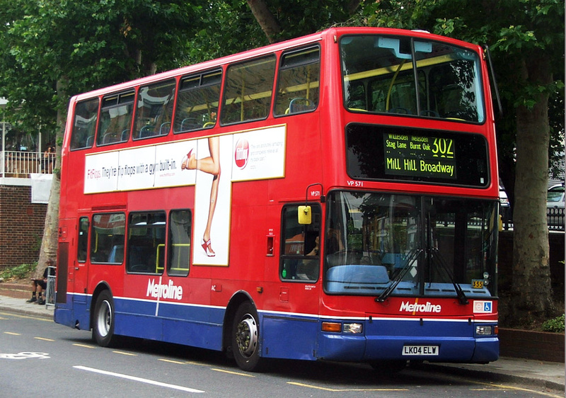 London Bus Routes Route 302 Kensal Rise Mill Hill Broadway Route