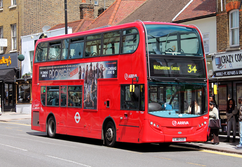 London Bus Routes | Route 34: Barnet Church - Walthamstow Central ...