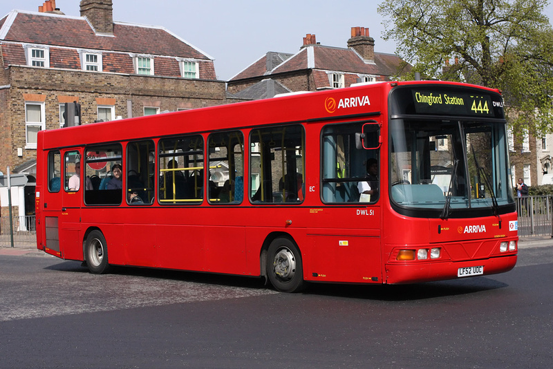 London Bus Routes | Route 444: Chingford Station - Turnpike Lane Station