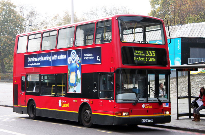 London Bus Routes | Route 333: Elephant & Castle - Tooting Broadway