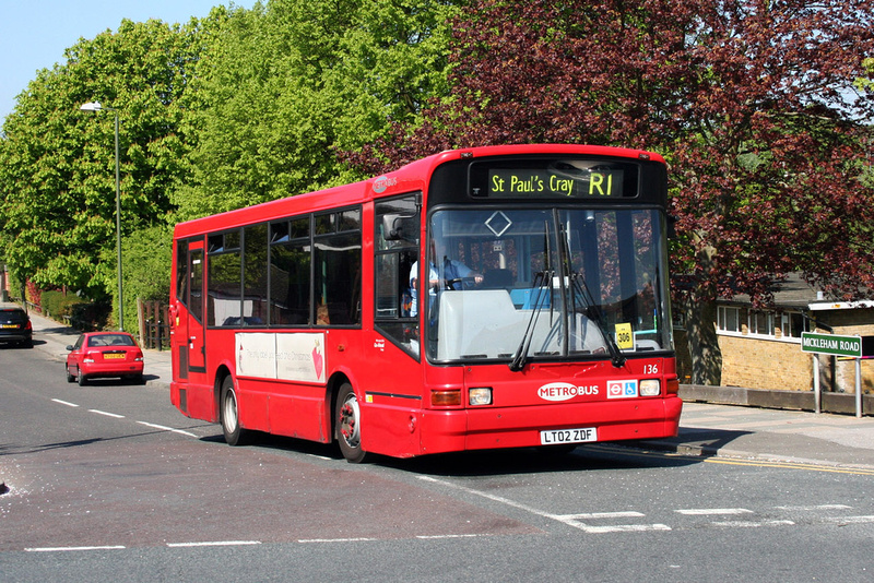 London Bus Routes | Route R1: Green Street Green - St Paul's Cray