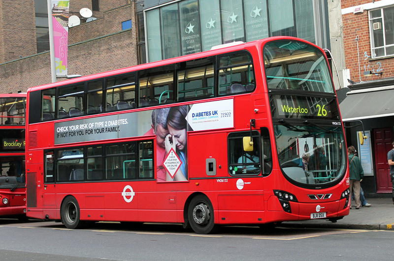 London Bus Routes | Route 26: Hackney Wick - Waterloo | Route 26, Tower ...