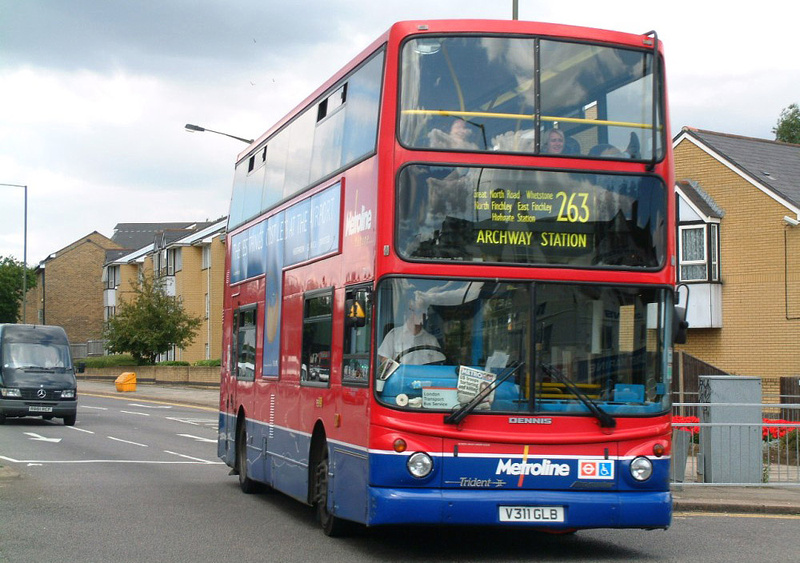 London Bus Routes | Route 263: Barnet Hospital - Highbury Barn | Route ...