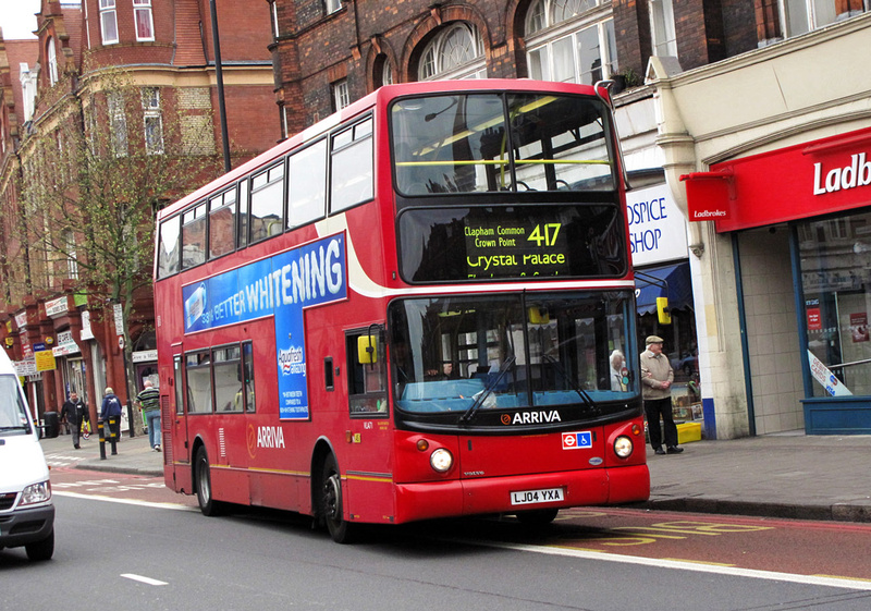 London Bus Routes | Route 417: Clapham Common - Crystal Palace