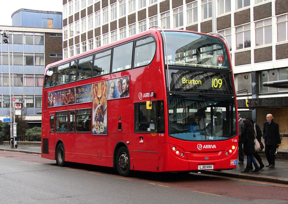 London Bus Routes | Route 109: Brixton - Croydon Town Centre | Route ...