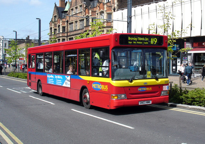 London Bus Routes | Route 119: Bromley North - Purley Way, Colonnades