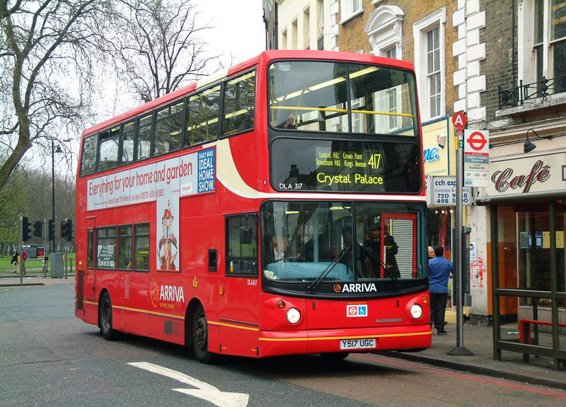 London Bus Routes | Route 417: Clapham Common - Crystal Palace