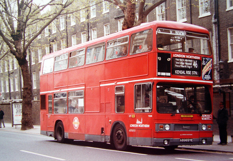 London Bus Routes | Route 46: Lancaster Gate - St Bartholomew's Hospital