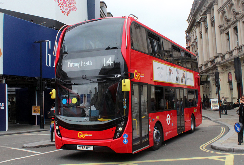 London Bus Routes | Route 14: Putney Heath - Warren Street