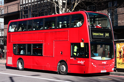 London Bus Routes | Route 344: Clapham Junction - Liverpool Street