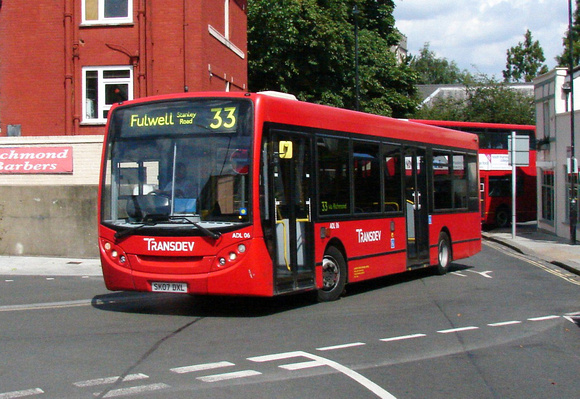 London Bus Routes | Route 33: Fulwell, Stanley Road - Hammersmith ...